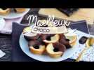 Moelleux bi-goût chocolat/vanille et cœur chocolat
