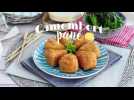 Camembert pané, fondant et croustillant