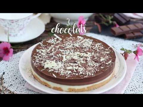 Gâteau 3 chocolats extra fondant