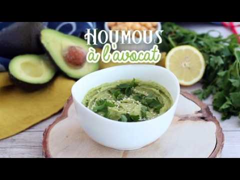 Houmous à l'avocat