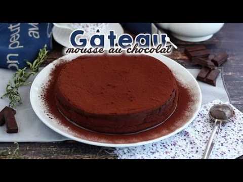 Gâteau mousse au chocolat maison
