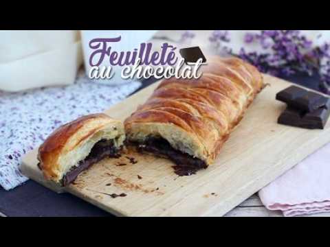 Feuilleté tressé au chocolat