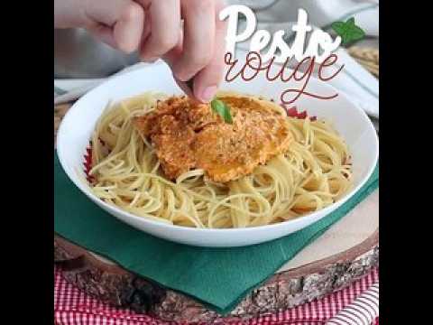 Sauce pesto rouge