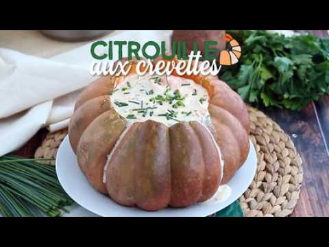 Citrouille aux crevettes - le camarão na moranga brésilien