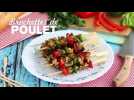 Brochettes de poulet au poivron - Label : Ptitchef FR Cloud - Category : Cuisine