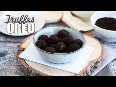 Truffes de biscuits oreo