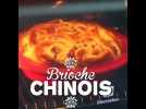 Brioche chinois, fourrée à la crème pâtissière et aux pépites de chocolat
