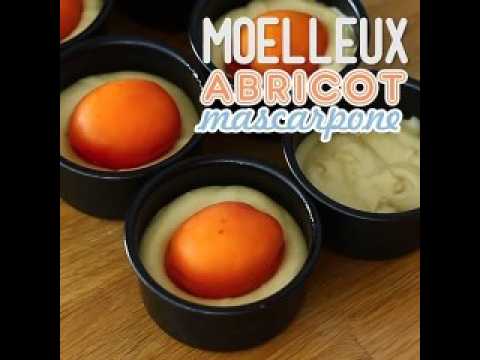 Moelleux aux abricots et mascarpone