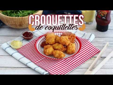 Croquettes de coquillettes au jambon et au fromage
