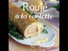 Roulé de pommes de terre à la raclette de savoie et au jambon