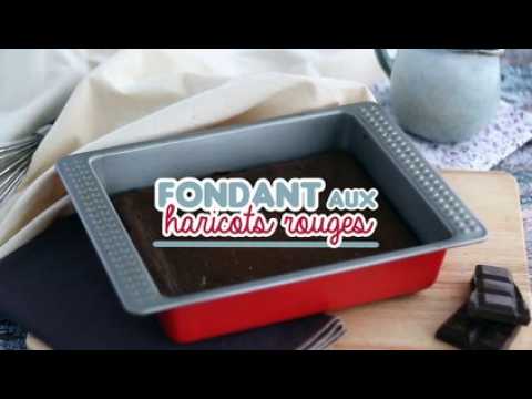 Fondant au chocolat et haricots rouges - sans gluten / sans lactose