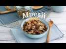 Muesli, du granola fait maison