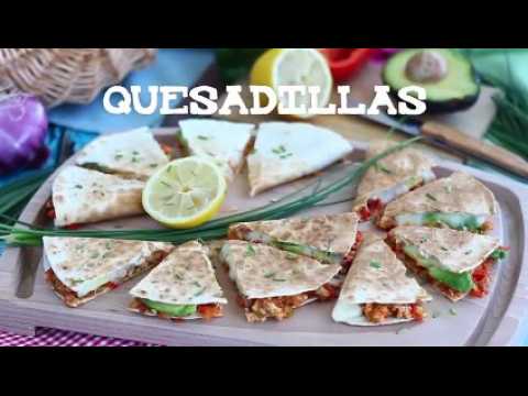 Quesadillas au poulet et à l'avocat