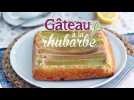 G&acirc;teau renvers&eacute; &agrave; la rhubarbe - Label : Ptitchef FR Cloud - Category : Cuisine