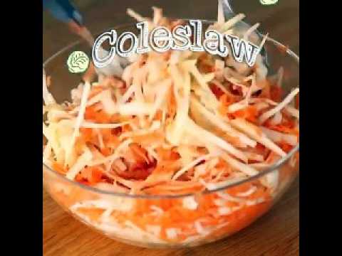Coleslaw à l'américaine (salade de chou et carotte)