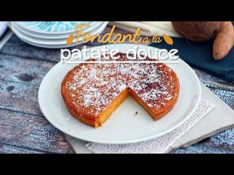 Gâteau fondant de patate douce à la noix de coco
