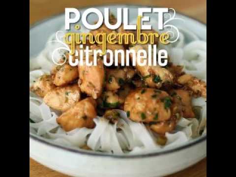 Poulet au gingembre et à la citronnelle