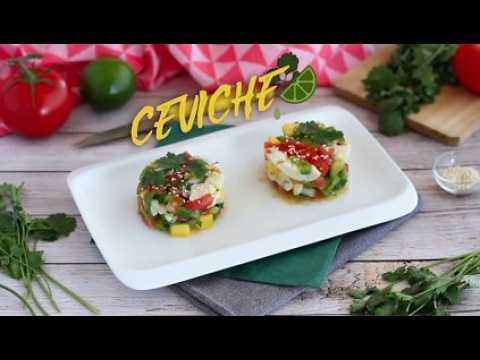 Ceviche de cabillaud