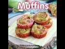 Muffins à la fondue de poireaux