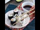 Makis au saumon fumé et avocat