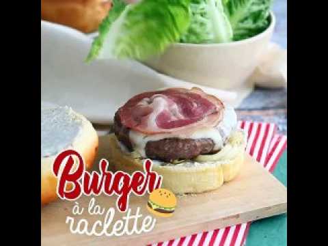 Burger à la raclette