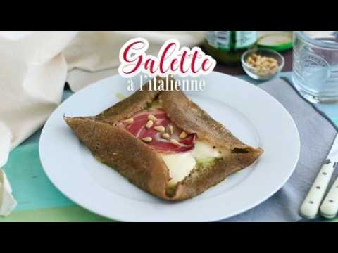 Galette de sarrasin à l'italienne