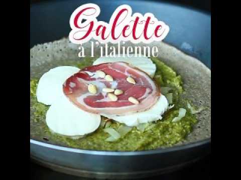 Galette de sarrasin à l'italienne
