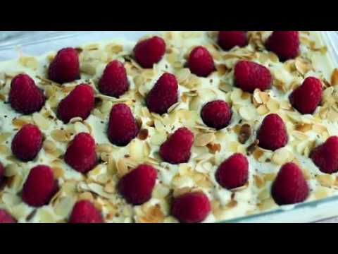 Tiramisu aux framboises simple et rapide