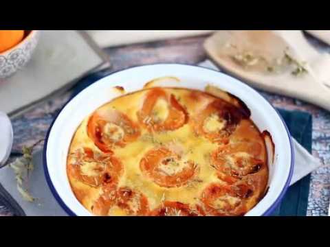 Gratin d'abricot à la noix de coco