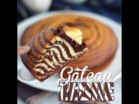 Gâteau zèbre, le marbré exotique (marbré italien)