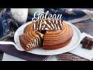 Gâteau zèbre, le marbré exotique (marbré italien)