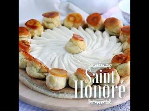 Saint honoré, la recette expliquée pas à pas et en vidéo