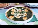 Quiche aux épinards et au fromage de chèvre