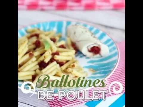 Ballotines de poulet à la mozzarella
