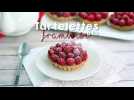 Tartelettes aux framboises très facile et rapide