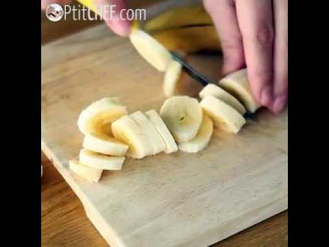 Tarte banane et chocolat (pas à pas)