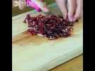 Tartare jambon melon tomate