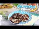 Pancakes rapides et sans gluten (bananes+ oeufs)