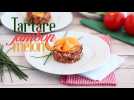 Tartare jambon melon tomate
