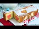Gâteau surprise pour la saint valentin