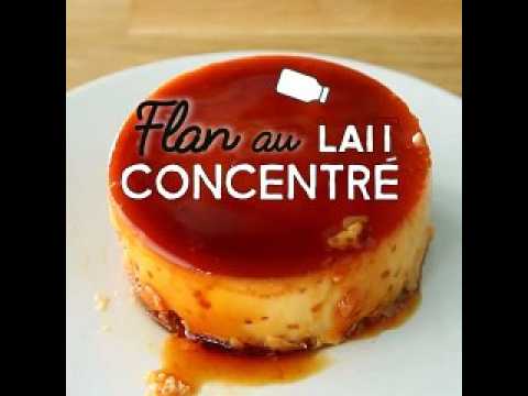 Flan au lait concentré