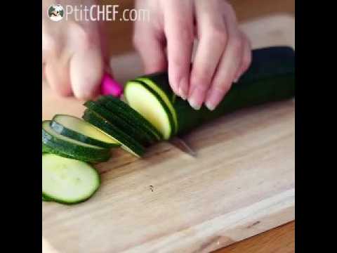 Chips de courgette