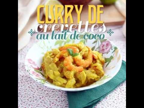 Curry de crevettes au lait de coco express