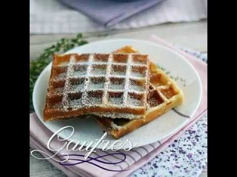 Gaufres légères et croustillantes