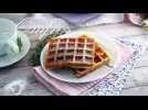 Gaufres légères et croustillantes