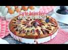 Tarte brioch&eacute;e aux prunes - Label : Ptitchef FR Cloud - Category : Cuisine