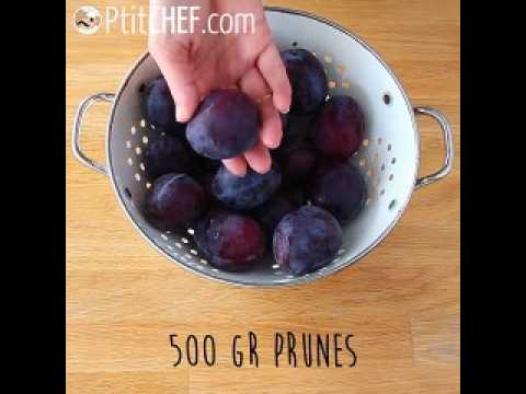 Confiture de prunes maison