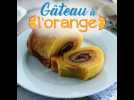 Gâteau roulé à l'orange portugais - torta de laranja