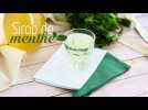 Sirop de menthe fait maison