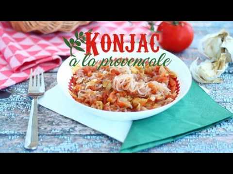 Spaghettis de konjac à la provençale